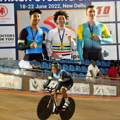 Asian Track Cycling: Ronaldo wins silver in sprint event as India finish campaign with 23 medals